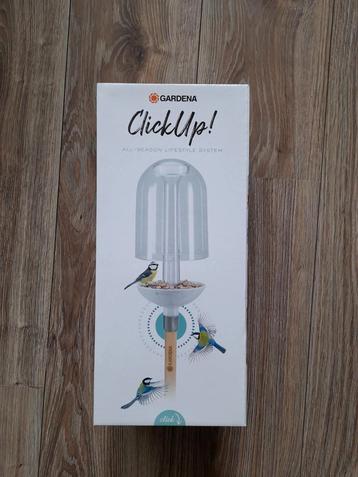 Gardena Vogelvoederbak ClickUp! Nieuw in doos. Inc steel beschikbaar voor biedingen