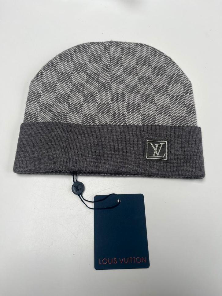 L*uis Muts grijs, Kleding | Heren, Mutsen, Sjaals en Handschoenen, Zo goed als nieuw, Muts, Overige maten, Ophalen of Verzenden