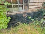 Hek werk dubbel (gebruikt puppyren), Tuin en Terras, Gaas en Draad, Ophalen, Zo goed als nieuw, Minder dan 10 meter
