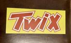 TWIX Candybar reclamebord, Ophalen of Verzenden, Gebruikt, Reclamebord