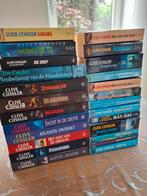 Clive Cussler thrillers 25 stuks, Ophalen, Gelezen