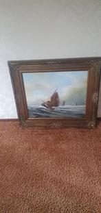 Heel mooi schilderij haven volendam V.D 6, Ophalen