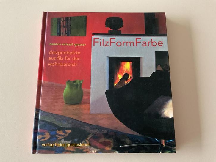 FilzFormFarbe - Designobjecten van Vilt, Boeken, Kunst en Cultuur | Fotografie en Design, Gelezen, Overige onderwerpen, Ophalen of Verzenden