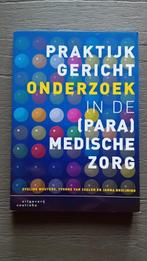 Praktijkgericht onderzoek in de (para) medische zorg, Ophalen of Verzenden, Zo goed als nieuw, HBO