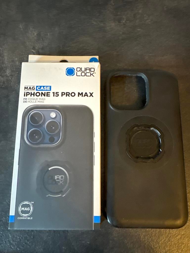 Quad Lock Mag Case iPhone 15 Pro Max, Ophalen, Nieuw, IPhone 14 Pro Max, Hoesje of Tasje