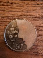 50 Gulden Beatrix 1991, Postzegels en Munten, Munten | Nederland, Koningin Beatrix, Zilver, Ophalen of Verzenden, Losse munt