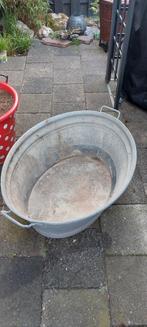 80 ltr. grote zinken teil (waterdicht!), Ophalen, Zo goed als nieuw, Overige vormen, 60 tot 100 cm