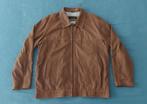 Tapper Suède leren jas (54/L), Kleding | Heren, Maat 52/54 (L), Bruin, Ophalen of Verzenden, Zo goed als nieuw