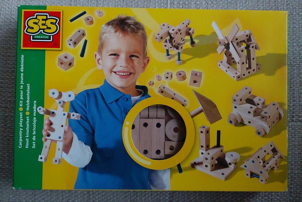 SES Houten knutselset - nieuw in doos, Ophalen of Verzenden, Nieuw, Overige merken