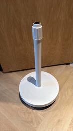 Rolstatief voor loeplamp ,wit, doorsnee 2,3cm hoogte 53cm, Hobby en Vrije tijd, Vergrootglazen, Loepen en Loeplampen, Ophalen of Verzenden