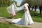 Trouwjurk Pronovias, Ophalen, Zo goed als nieuw, Wit, Trouwjurk