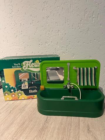Fleur bath / bad met doos (jaren ’70) beschikbaar voor biedingen