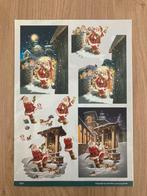3D knipvel kerst kerstman, Hobby en Vrije tijd, Ophalen of Verzenden, Nieuw, Kerst, Knipvel