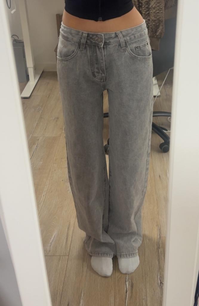 baggy jeans, Verzenden, Nieuw, Grijs, W27 (confectie 34) of kleiner