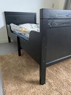 IKEA SUNDVIK meegroeibed zwart, Ophalen, Gebruikt, 70 tot 85 cm, Matras