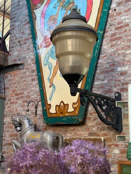 prachtige oude buitenlampen buitenlamp wandlamp antieke, Tuin en Terras, Buitenverlichting, Gebruikt, Wandlamp, IJzer, Ophalen