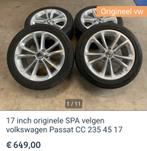 Velgen banden passat cc SPA set 5 stuks origineel vw, Auto-onderdelen, Banden en Velgen, Ophalen, Banden en Velgen, 17 inch, Personenwagen