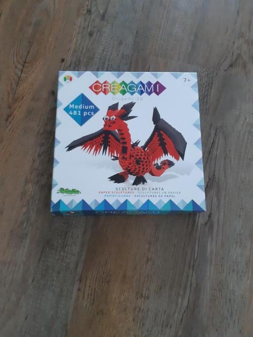origami draak, Kinderen en Baby's, Speelgoed | Educatief en Creatief, Nieuw, Knutselen, Bouwen, Puzzelen, Ophalen