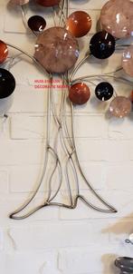 BOOM / wanddecoratie / metaal / OPRUIMING, Nieuw, Info@huisentuindecoratiemarie.nl, Huis en tuin decoratie marie, Peize