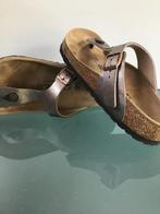 GRATIS VERZENDEN | BIRKENSTOCK Nieuwe bronzen slippers 38, Slippers, Overige kleuren, Verzenden, Nieuw