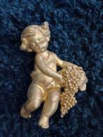 Gouden Engeltje Wanddecoratie, Antiek en Kunst, Ophalen of Verzenden