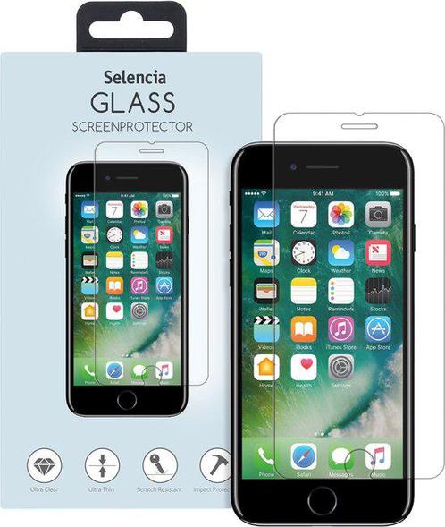 Elencia Screen protector - voor iPhone 6/6s/7/8 Gehard Glas, Telecommunicatie, Mobiele telefoons | Toebehoren en Onderdelen, Zo goed als nieuw