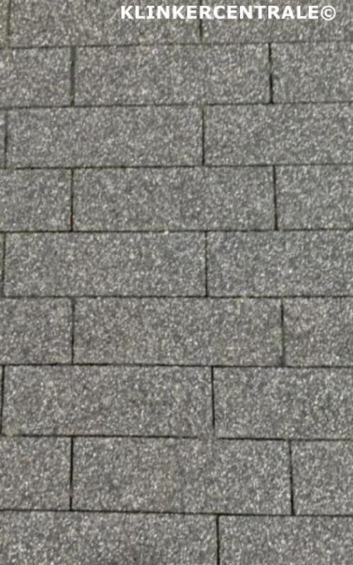 250m2 grijs antraciet beton langformaat klinkers, Tuin en Terras, Tegels en Klinkers, Gebruikt, Klinkers, Beton, 10 m² of meer