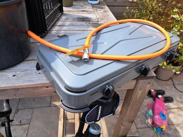 Gimeg 3-pits gaskooktoestel, heel netjes. beschikbaar voor biedingen