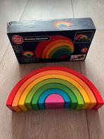 Houten regenbook blokken, Ophalen, Zo goed als nieuw