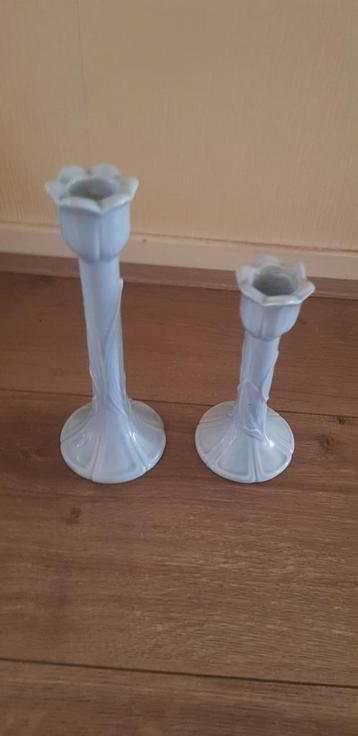 2 mooie kandelaars van het merk Sodahl, uit Denemarken.  beschikbaar voor biedingen