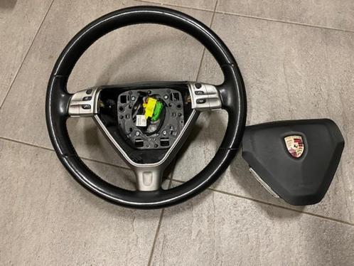 Multifunctioneel stuurwiel met airbag Porsche 997/Boxster, Auto-onderdelen, Dashboard en Schakelaars, Porsche, Gebruikt, Ophalen of Verzenden