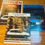 Citroen Axel folders - 3 stuks, Ophalen of Verzenden, Zo goed als nieuw, Citroën