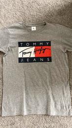 Tommy jeans shirt, Kleding | Heren, T-shirts, Maat 46 (S) of kleiner, Gedragen, Grijs, Ophalen of Verzenden