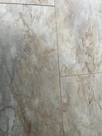 Mooi marmerlook laminaat met ondervloer, Ophalen, Grijs, Zo goed als nieuw, Tegel design look
