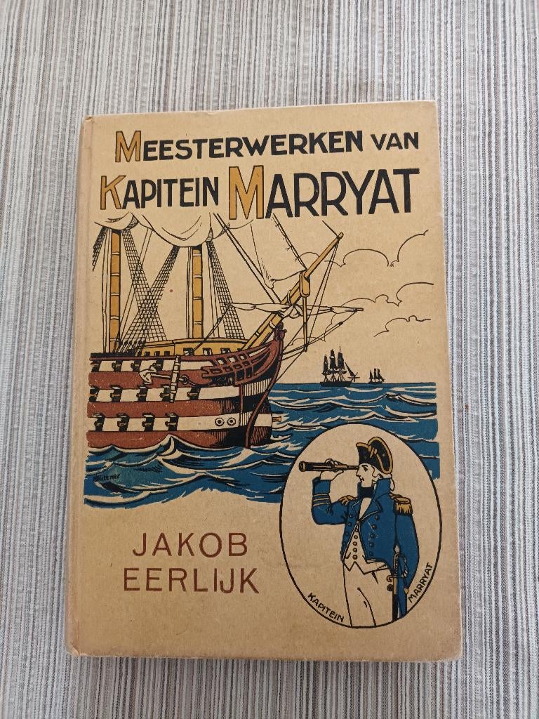 Meesterwerken van kapitein Marryat     Jacob Eerlijk, Ophalen of Verzenden, Gelezen
