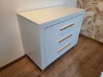 Bopita Fenna Commode 3 laden Wit, Ophalen, 50 tot 70 cm, 100 cm of meer, Zo goed als nieuw