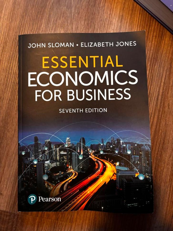 Essentiële Economie voor Bedrijven - 7e Editie, Boeken, Economie, Management en Marketing, Zo goed als nieuw, Economie en Marketing