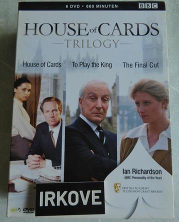 HOUSE OF CARDS * TRILOGIE * dvd * beschikbaar voor biedingen