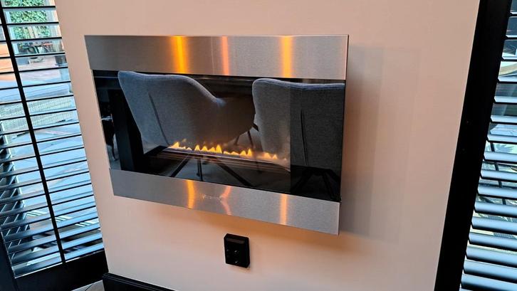 Gashaard/kachel SMEG, Huis en Inrichting, Haarden, Zo goed als nieuw, Gashaard, Ophalen of Verzenden