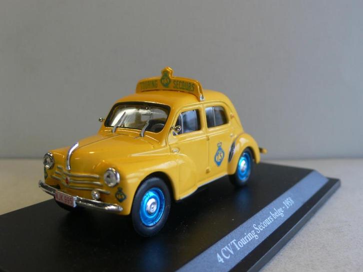 renault 4cv touring secours - belgie 1958 - 1/43-, Hobby en Vrije tijd, Modelauto's | 1:43, Nieuw, Auto, Overige merken, Verzenden