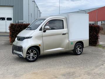 Rijbewijsvrije Cargo met laadbak elektrische Brommobiel beschikbaar voor biedingen