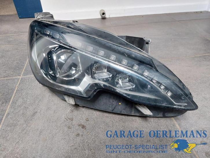 full led koplamp rechts peugeot 308 sw, 2014, Auto-onderdelen, Verlichting, Peugeot, Gebruikt, ARN erkend, Ophalen of Verzenden