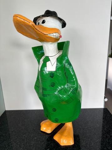 vintage papier-maché Donald Duck beschikbaar voor biedingen