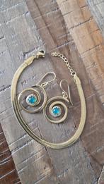 Leuke set. Oorbellen handgemaakt. Boho stijl., Overige materialen, Ophalen of Verzenden, Zo goed als nieuw, Knopjes of Stekers