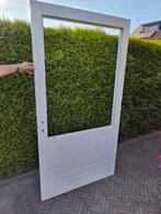Voordeur met raam, 215 cm of meer, Nieuw, Buitendeur, Hout