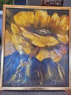Olieverfschilderij Jochem de Graaf- Lente-adonis, Antiek en Kunst, Ophalen