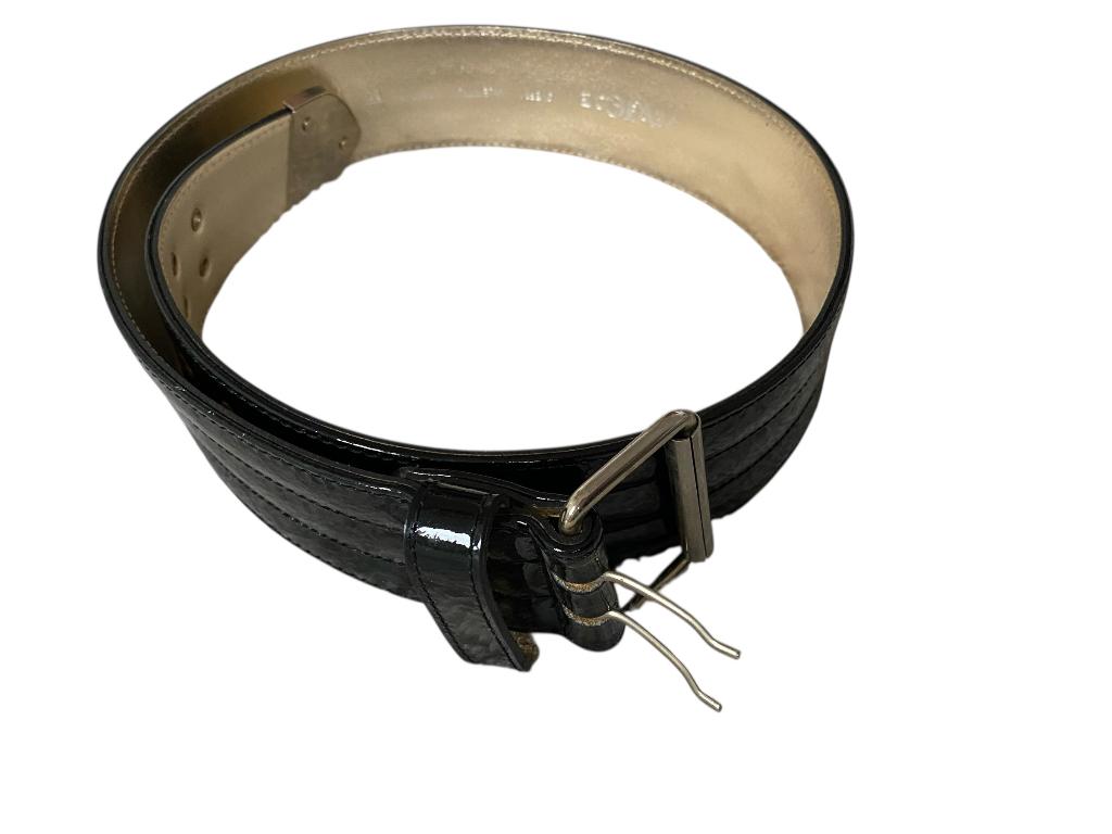 Versace riem 100, 80 tot 90 cm, Zwart, Ophalen of Verzenden, Zo goed als nieuw