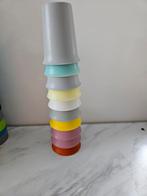 Tupperware Bekers - Vintage Set, Huis en Inrichting, Keuken | Tupperware, Ophalen of Verzenden, Gebruikt, Wit, Beker of Kan