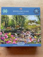 Puzzel Gibsons - Woodland Glade - 1000 stukjes - z.g.a.n., Ophalen of Verzenden, 500 t/m 1500 stukjes, Zo goed als nieuw, Legpuzzel