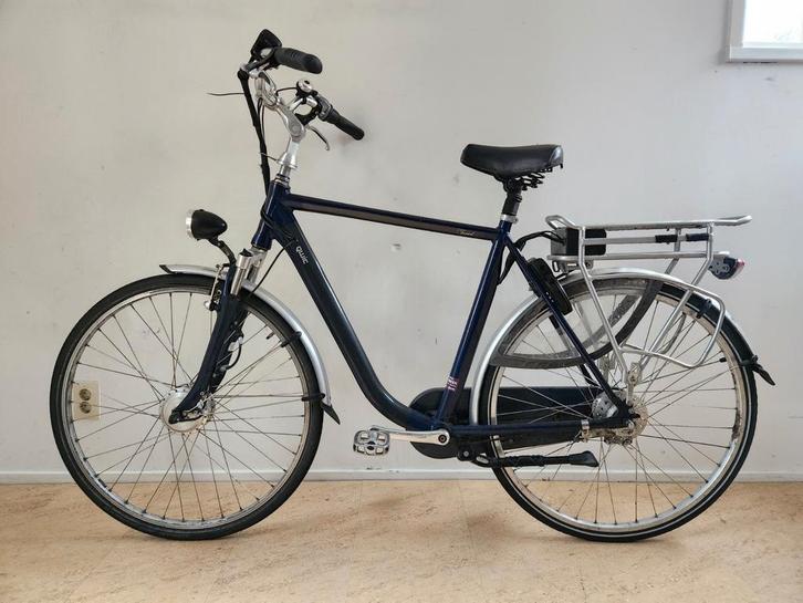 Qwic Trend electrische Herenfiets 28inch frame 58cm 7v 36v, Fietsen en Brommers, Elektrische fietsen, Gebruikt, Overige merken